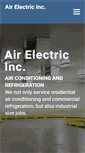 Mobile Screenshot of airelectricinc.com